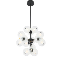 Люстра подвесная Alfa Light F1824-01 500*500*500+500mm LED/15W/3000K