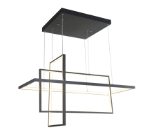 Подвесная светодиодная люстра Gerhort G61265/3BK