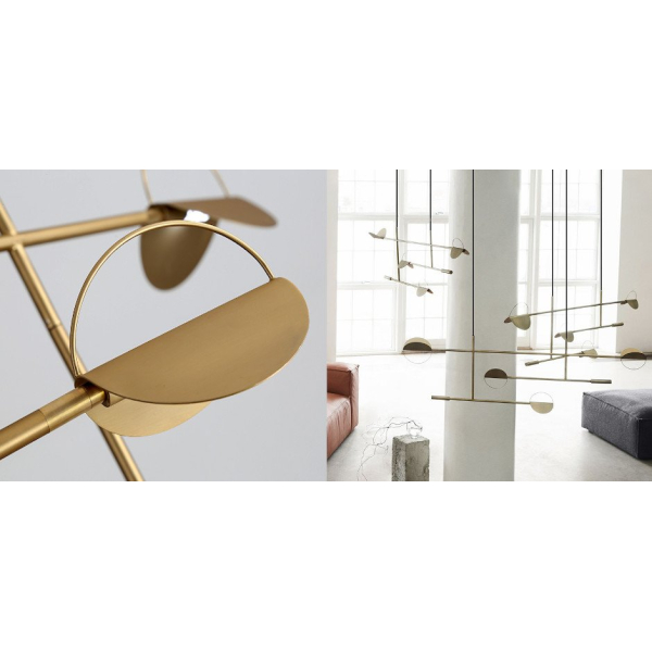 Подвесная люстра Imperium Loft Bolia Leaves 144123-22