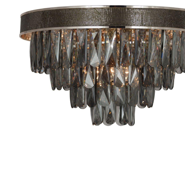 Подвесная люстра Lumina Deco Chici LDP 6002-500 R.GD+GY Подвесная люстра Lumina Deco Chici LDP 6002-500 R.GD+GY
