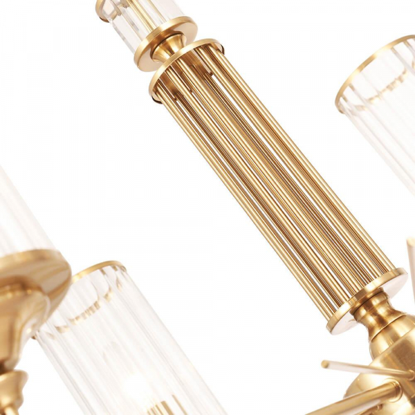 Подвесная люстра Crystal Lux Gloria SP6 Brass Подвесная люстра Crystal Lux Gloria SP6 Brass