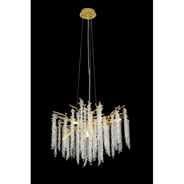 Люстра подвесная Alfa Light F1924-01 GD