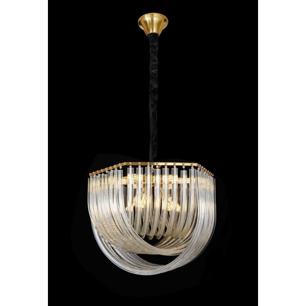 Люстра подвесная Alfa Light F4024-59 600mm AB color E14*12