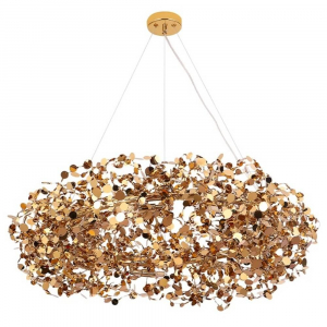 Подвесная люстра Crystal Lux GARDEN SP16 D800 GOLD
