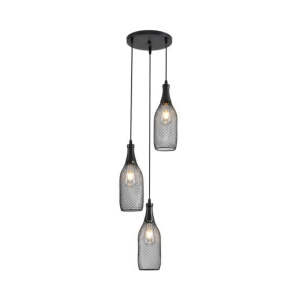 Люстра подвесная Alfa Light F3524-32 Black E27*3