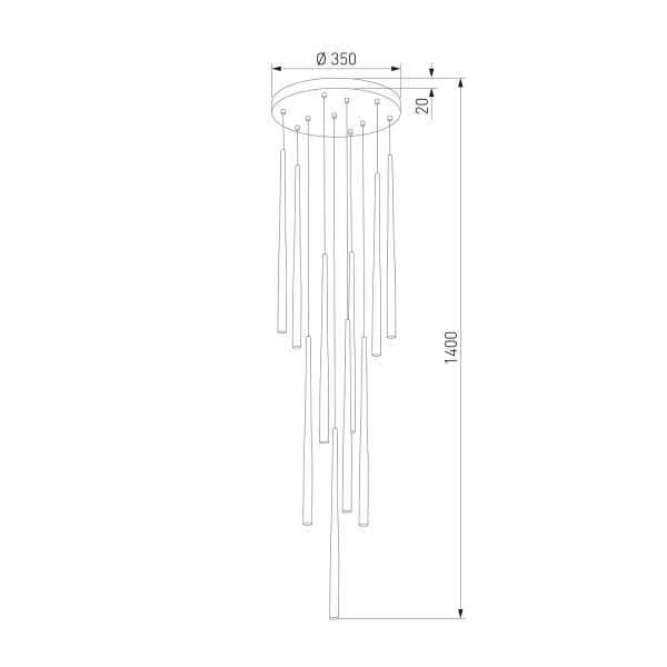 Подвесная люстра TK Lighting 10110 Piano Подвесная люстра TK Lighting 10110 Piano
