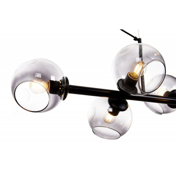 Подвесная люстра Lumina Deco Morretti LDP 7003-8 BK Подвесная люстра Lumina Deco Morretti LDP 7003-8 BK