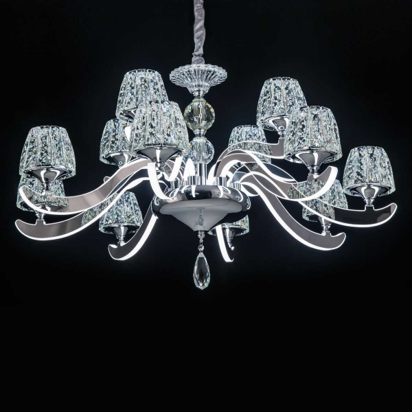 Подвесная светодиодная люстра Citilux Montserrat EL338P12