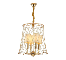 Подвесная люстра Lumina Deco Berton LDP 8013-4 F.GD