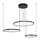 Подвесная люстра Nowodvorski Circolo Led Black 10867