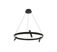 Люстра подвесная Alfa Light F3924-14 black 100W D80*H15 0