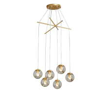 Подвесная люстра Vitaluce V4828-8/6S