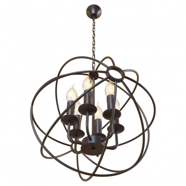 Подвесная люстра Loft IT Foucaults Orb Loft1192-6 Подвесная люстра Loft IT Foucaults Orb Loft1192-6