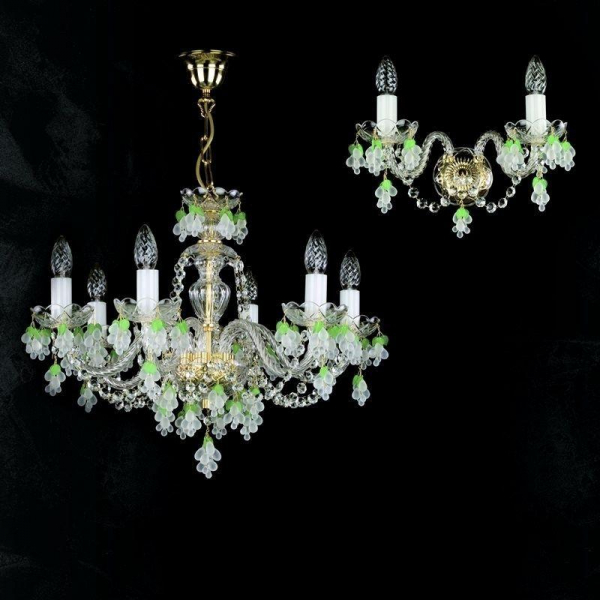 Подвесная люстра Artglass Gizela VI. VIno White St Подвесная люстра Artglass Gizela VI. VIno White St