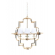 Подвесная люстра Lumina Deco Baltimore LDP 8020-4 GD+WT