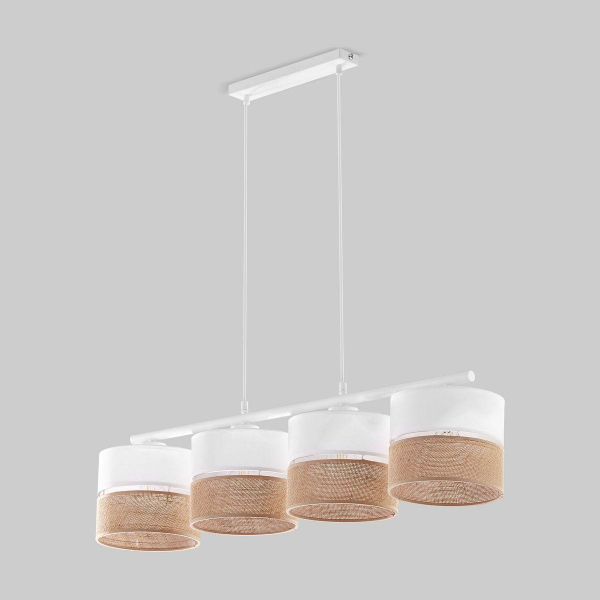 Подвесная люстра TK Lighting 6576 Linobianco Подвесная люстра TK Lighting 6576 Linobianco