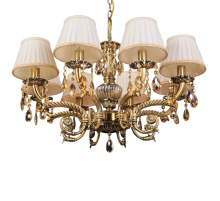 Подвесная люстра Abrasax Sylvia L.8110-8BR Cristal-Shade