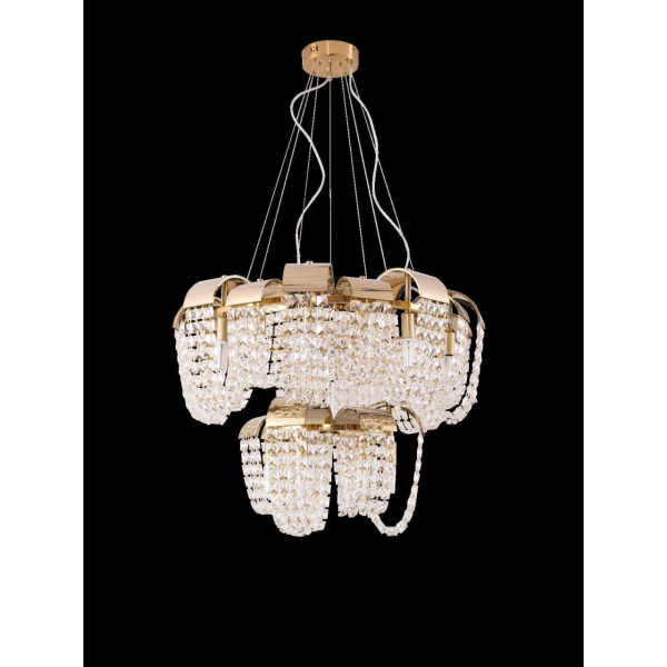 Люстра подвесная Alfa Light F0524-18 ø800 1 Layer