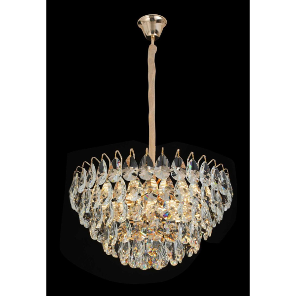 Люстра подвесная Alfa Light F4024-12 750mm SDG LED