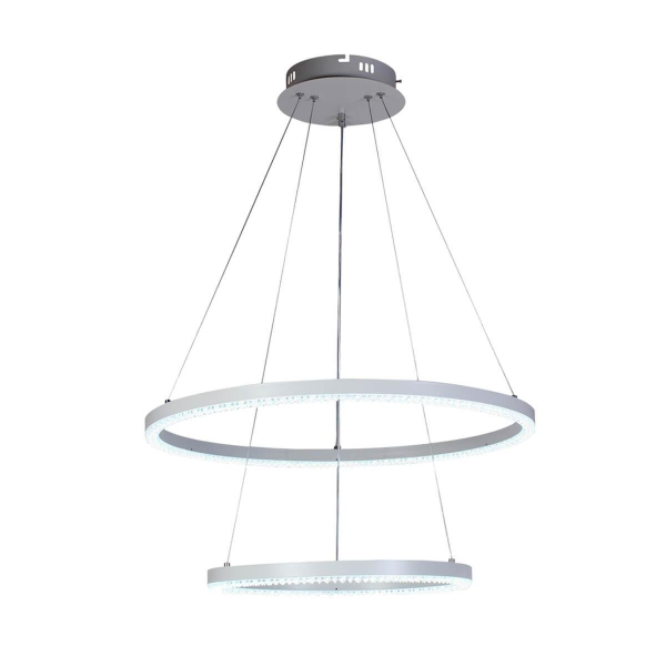 Подвесная светодиодная люстра Profit Light 6037/2 WHT Подвесная светодиодная люстра Profit Light 6037/2 WHT