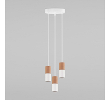 Подвесная люстра TK Lighting 6306 Elit White Wood