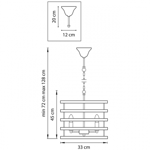 Подвесная люстра Lightstar Epsilon 735030 Подвесная люстра Lightstar Epsilon 735030