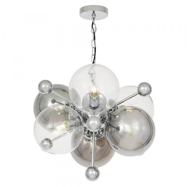 Подвесная люстра Lumina Deco Afrodis LDP 1138-6 CHR Подвесная люстра Lumina Deco Afrodis LDP 1138-6 CHR
