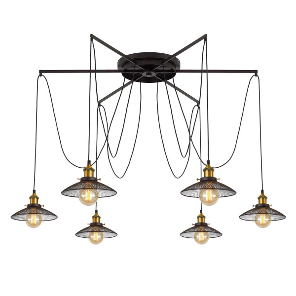 Подвесная люстра Citilux Эдисон CL451261