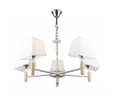 Подвесная люстра IMEX MD.4221-5-P-CH+WH