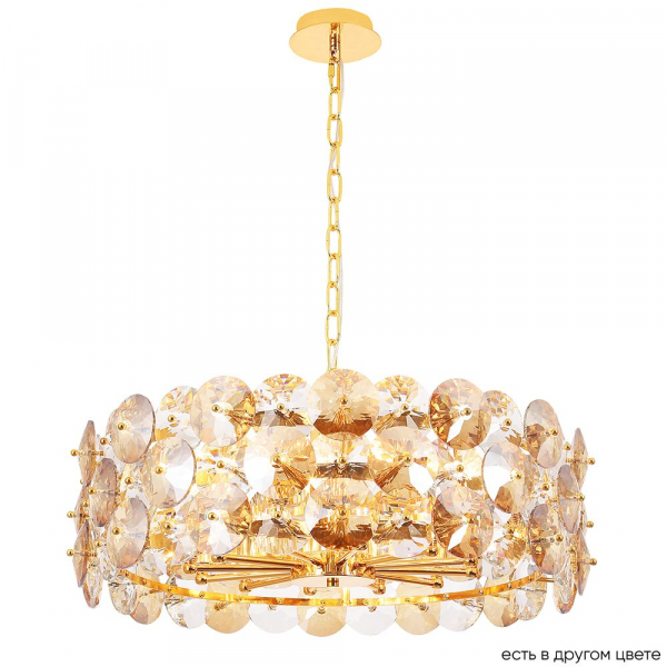 Подвесная люстра Crystal Lux Crystal SP12 Chrome SP12 Gold Подвесная люстра Crystal Lux Crystal SP12 Chrome SP12 Gold