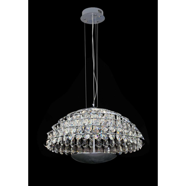 Люстра подвесная Alfa Light F4024-20 600mm CH LED Люстра подвесная Alfa Light F4024-20 600mm CH LED