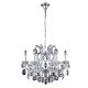 Подвесная люстра Crystal Lux Hollywood SP6 Chrome