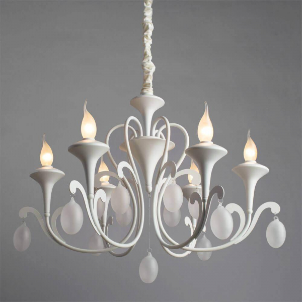 Подвесная люстра Arte Lamp Montmartre A3239LM-6WH Подвесная люстра Arte Lamp Montmartre A3239LM-6WH