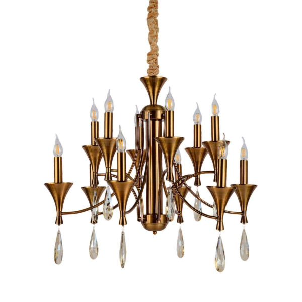 Подвесная люстра Lumina Deco Libero LDP 1230-12 MD Подвесная люстра Lumina Deco Libero LDP 1230-12 MD