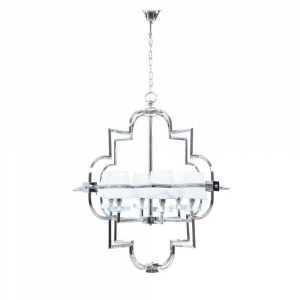 Подвесная люстра Lumina Deco Baltimore LDP 8020-6 CHR+WT