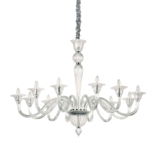 Подвесная люстра Ideal Lux Brigitta SP12 Trasparente 199375