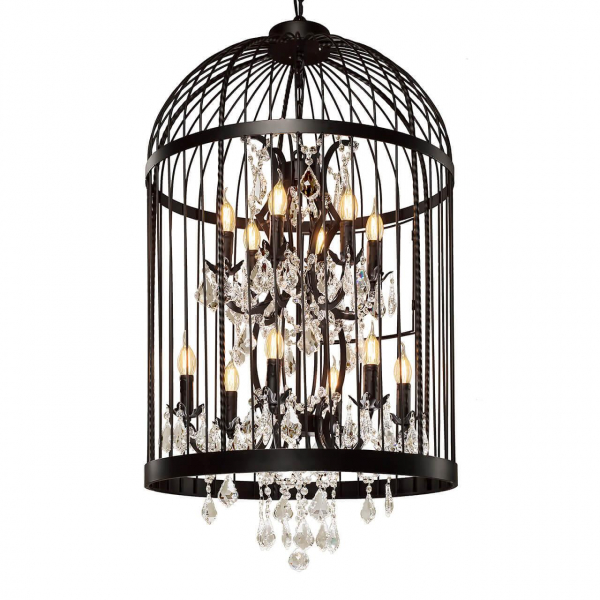 Подвесная люстра Loft IT Vintage Birdcage Loft1891/12 Подвесная люстра Loft IT Vintage Birdcage Loft1891/12