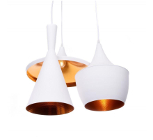 Подвесная люстра Lumina Deco Foggi LDP 7712-3 WT