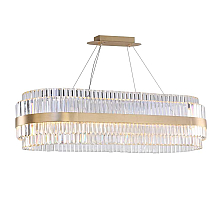 Подвесная люстра Newport 10242/120 oval brass М0066145