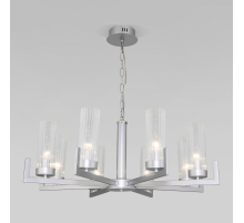 Подвесная люстра Eurosvet Arganie 60133/8 серебро