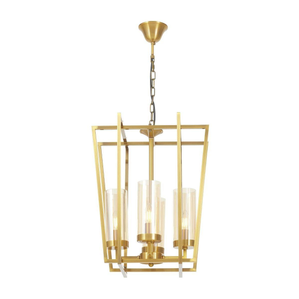 Подвесная люстра Lumina Deco Afres LDP 1246-4 MD+AB Подвесная люстра Lumina Deco Afres LDP 1246-4 MD+AB