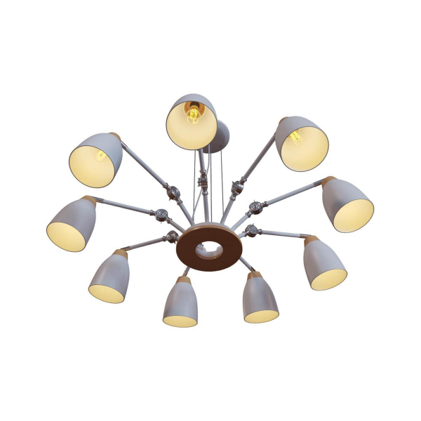 Подвесная люстра Loft IT Watchman Loft4402/9Wh Подвесная люстра Loft IT Watchman Loft4402/9Wh