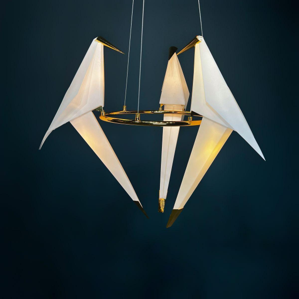 Подвесная светодиодная люстра Imperium Loft Origami Bird 75246-22 Подвесная светодиодная люстра Imperium Loft Origami Bird 75246-22