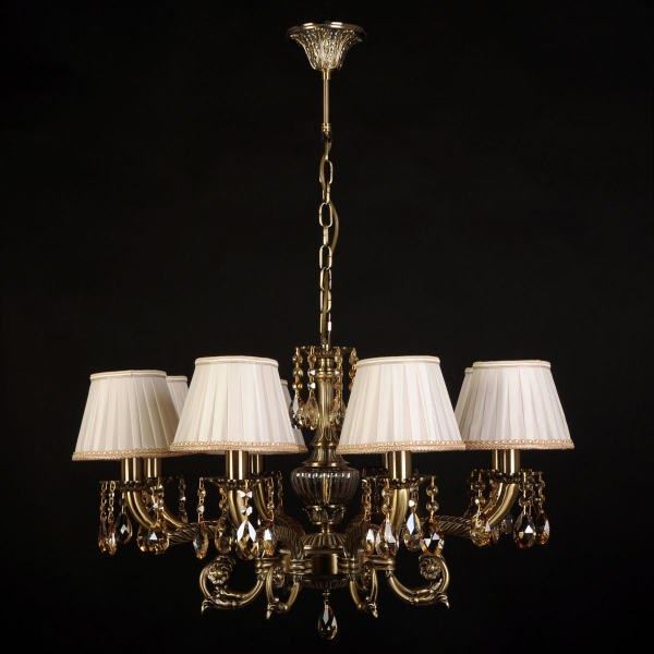 Подвесная люстра Abrasax Sylvia L.8110-8BR Cristal-Shade Подвесная люстра Abrasax Sylvia L.8110-8BR Cristal-Shade