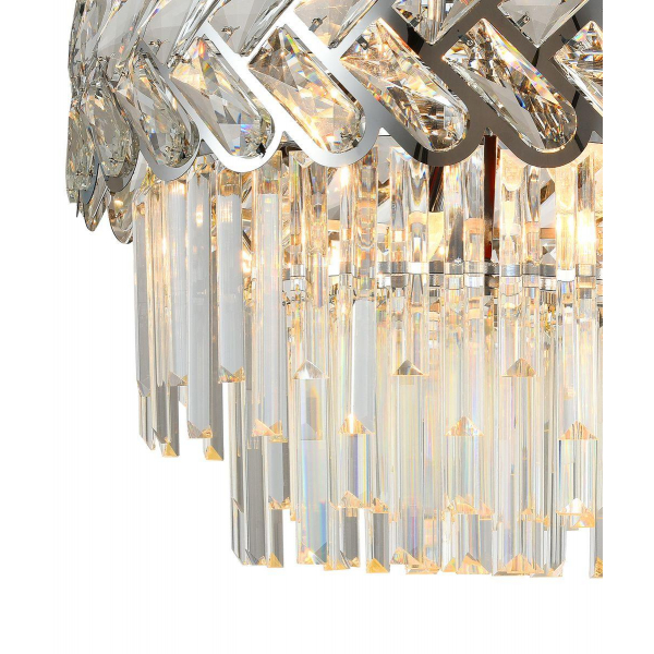 Подвесная люстра Natali Kovaltseva Armour 81436/8C Chrome Подвесная люстра Natali Kovaltseva Armour 81436/8C Chrome