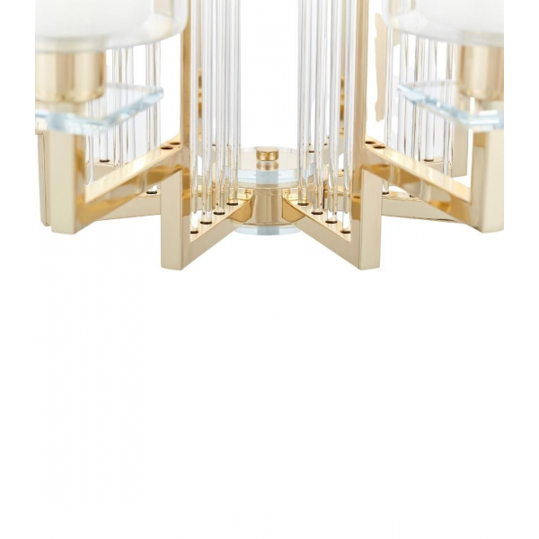 Подвесная люстра Lumina Deco Manhattan LDP 8012-8 F.GD Подвесная люстра Lumina Deco Manhattan LDP 8012-8 F.GD