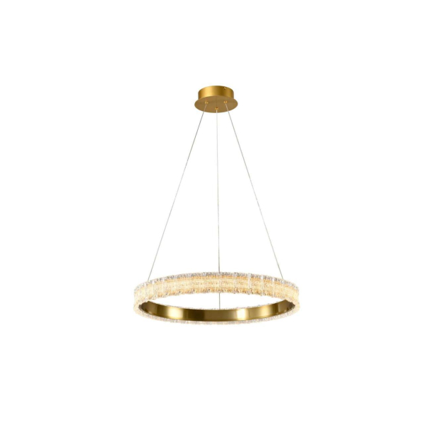 Люстра подвесная Alfa Light F3924-11 gold 48W D43*100