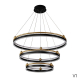 Подвесная светодиодная люстра Crystal Lux FERNANDO SP158W LED BLACK/GOLD