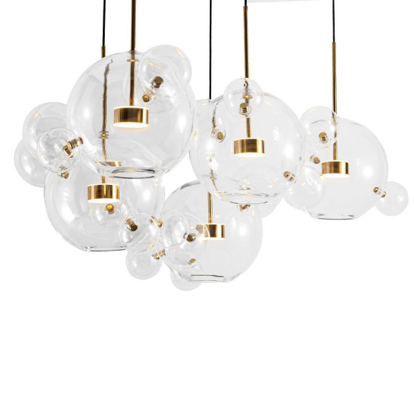 Подвесная светодиодная люстра Loft IT Bolle 2027-S5 Подвесная светодиодная люстра Loft IT Bolle 2027-S5