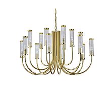 Подвесная люстра Newport 4558+4+4/C mat.gold М0071545